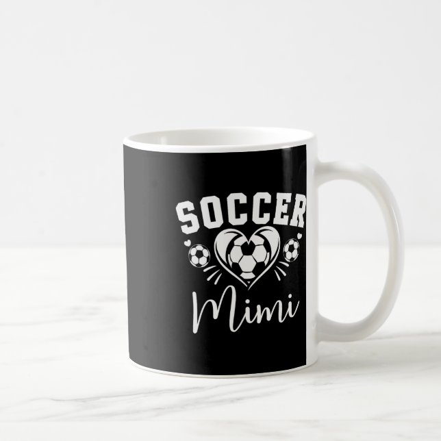 Taza De Café Fútbol Mimi Fútbol Corazón  (Derecha)