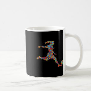 Taza De Café Fútbol Mujeres Chica Jugadora