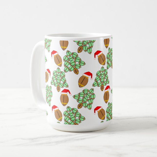 Taza De Café Fútbol navidad (Anverso izquierdo)