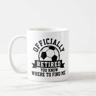 Taza De Café Fútbol oficialmente retirado