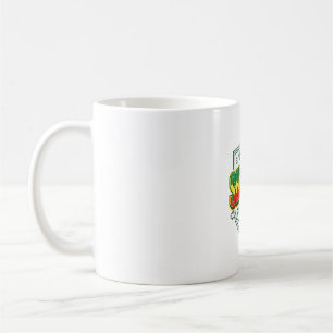 Taza De Café Fútbol Senegal 2026 Fútbol Negrita País Tipografía