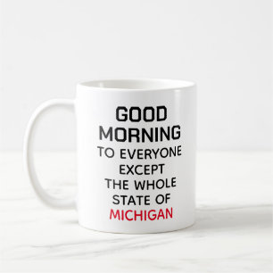 Taza De Café Fútbol Universitario, Buenos días a todos excepto