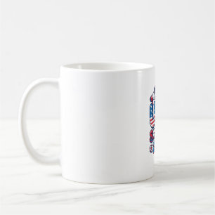 Taza De Café Fútbol USA 2026 Fútbol Negrita Tipografía País Tra
