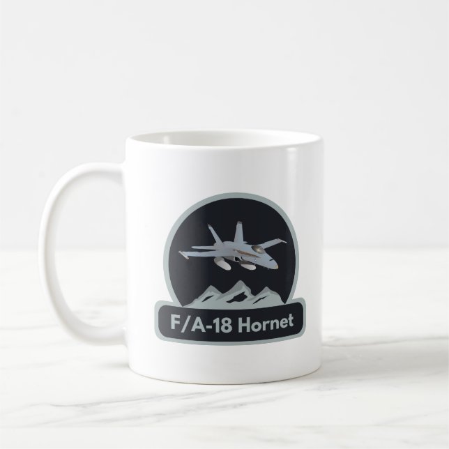 Taza De Café Futbolista americano F/A-18 (Izquierda)