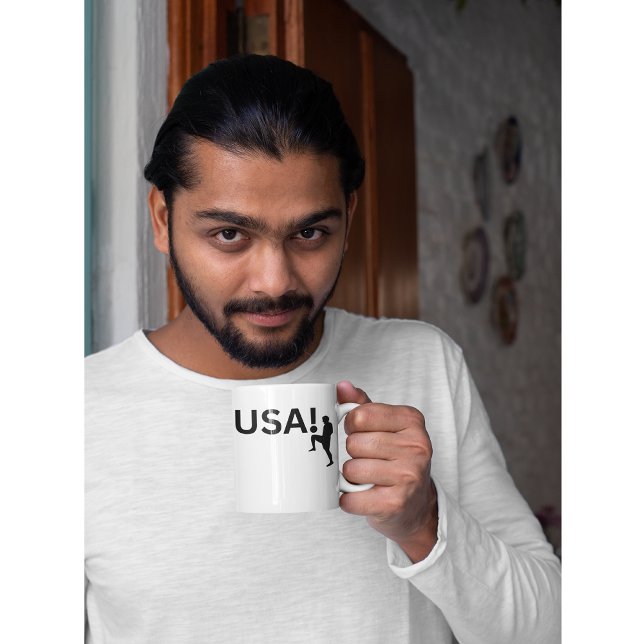 Taza De Café Futbolista de Estados Unidos (Subido por el creador)