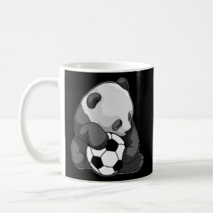 Taza De Café Futbolista Panda