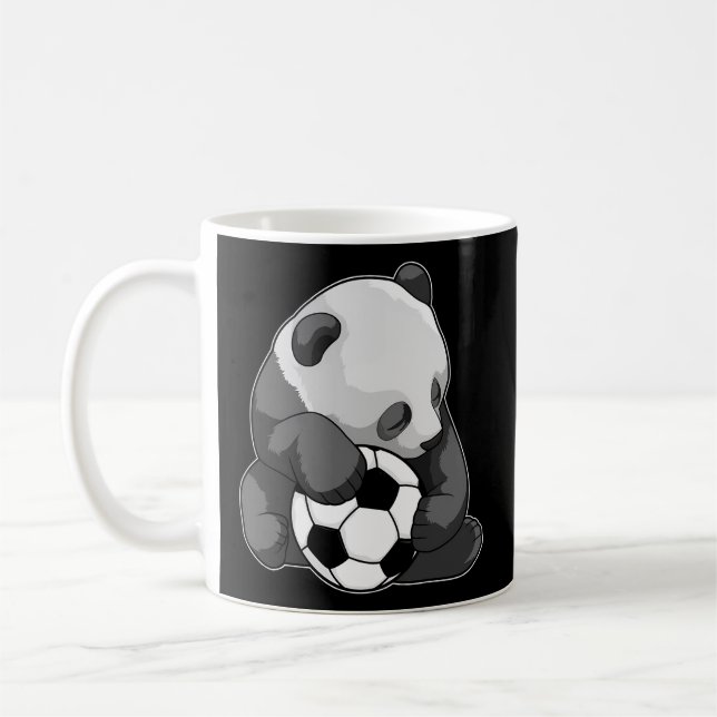 Taza De Café Futbolista Panda (Izquierda)