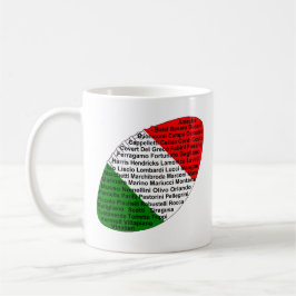 Taza De Café Futbolistas De Estados Unidos Italiano