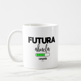 Taza De Café Futura abuela cargando