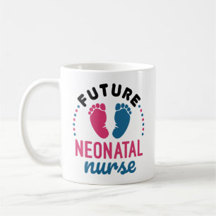 Taza De Café Futura Enfermería de la NICU de enfermería neonata