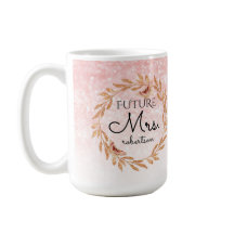 Futura Sra Rosa Gold Purpurina Rosa Ducha Bridal