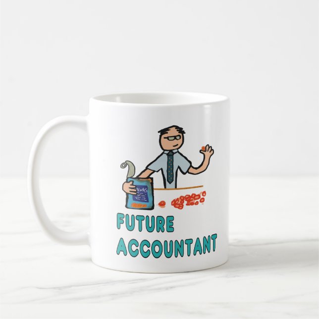 Taza De Café Future Accountant (Izquierda)