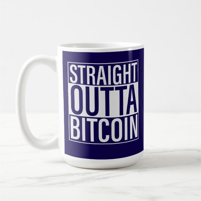 Taza De Café Future Millionaire Bitcoin Humor Cryptocurrency  (Izquierda)