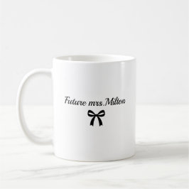 Taza De Café Future Mrs Mug Engagement Gift For Bride To Be