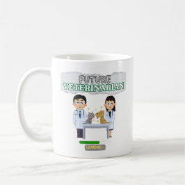 Taza De Café Future Veterinarian Loading – Vet Student Design