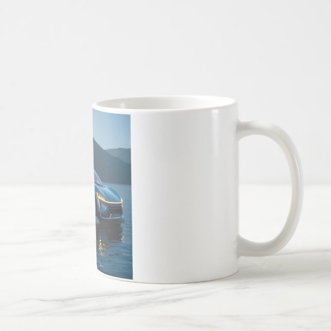 Taza De Café Futuristic Car (Derecha)