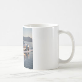 Taza De Café Futuristic Car