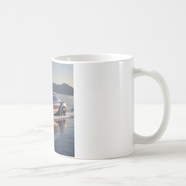 Taza De Café Futuristic Car (Derecha)