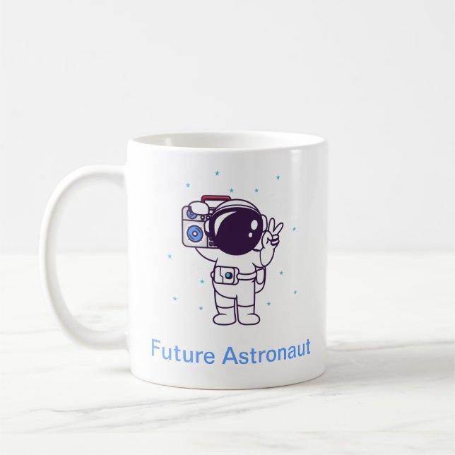 Taza De Café Futuro astronauta (Izquierda)