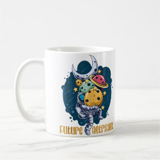 Taza De Café Futuro Astronauta Hecho Para Un Astronauta Experto