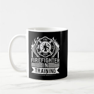 Taza De Café Futuro Bombero Entrenando Al Bombero Thin Re