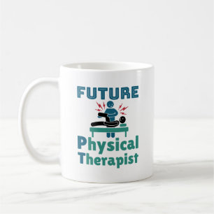 Taza De Café Futuro estudiante de fisioterapia PT