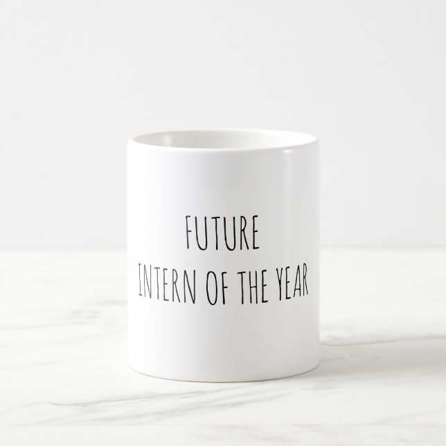 Taza De Café futuro interno del año mug (Centro)