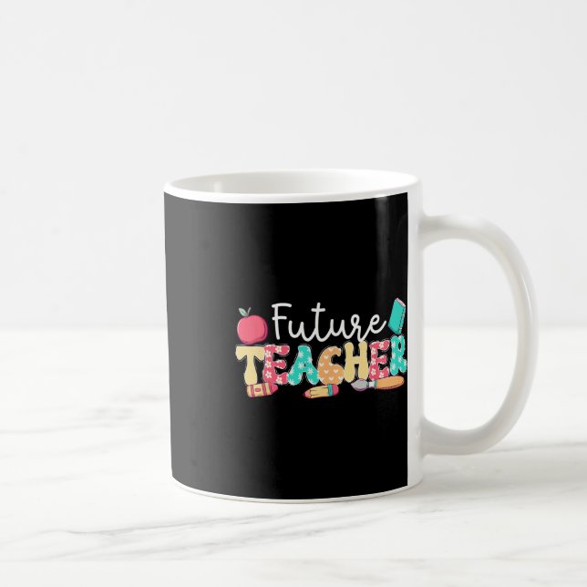Taza De Café Futuro maestro en progreso Groovy estudiante en pr (Derecha)