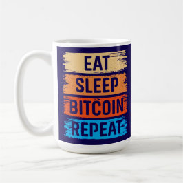 Taza De Café Futuro Millonario Humor Bitcoin Criptomoneda