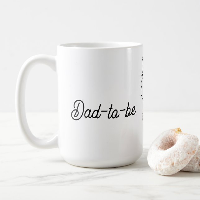 Taza De Café Futuro papá  (Con donut)