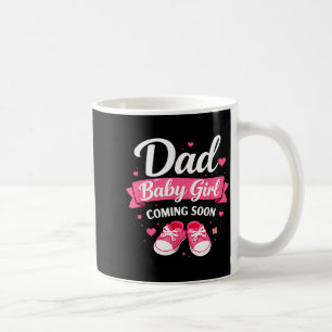 Taza De Café Futuro papá de una niña, papá por primera vez