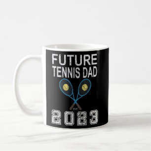 Taza De Café Futuro Tennis DAD 2023 Invitación de embarazo FATH