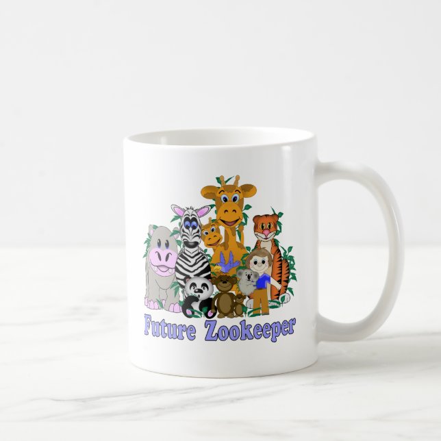Taza De Café Futuro Zookeeper (Derecha)