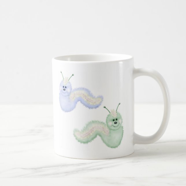 Taza De Café Fuzzy Caterpillers (Derecha)