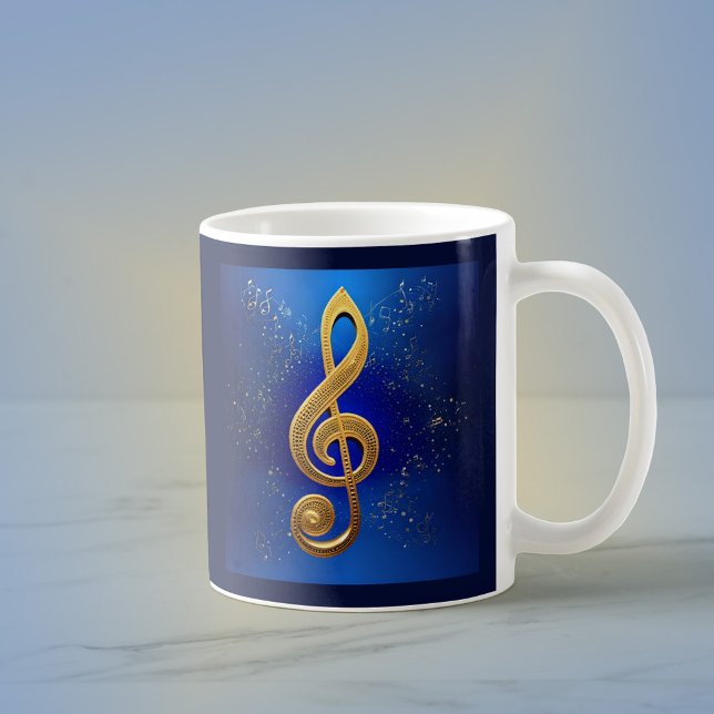 Taza De Café G-Clef (Subido por el creador)