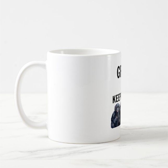 Taza De Café G es para el gran guardián de simios (Izquierda)