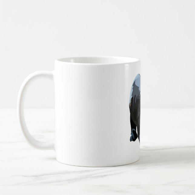 Taza De Café G es para Giant Otter (Izquierda)