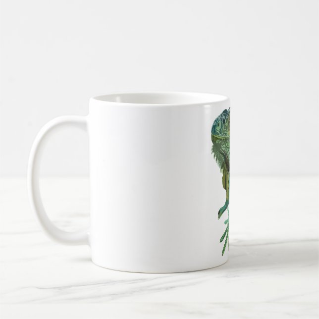 Taza De Café G es para la Iguana Verde (Izquierda)
