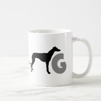 Taza De Café G está para el galgo