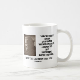 Taza De Café G.K. Aventura por inconvenientes de Chesterton