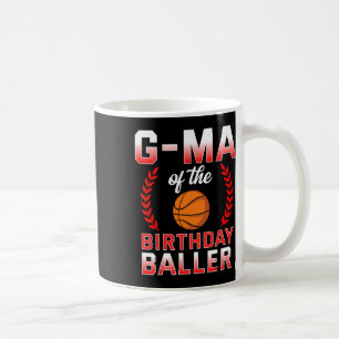 Taza De Café G-mamáes Del Niño De Cumpleaños Bysketbyll Bday Ce