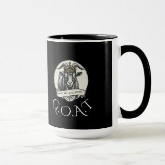 Taza de café G.O.A.T.