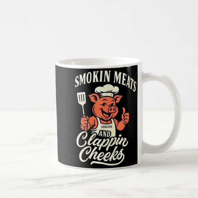 Taza De Café G Smokin Meats Clapn Cheeks  (Derecha)