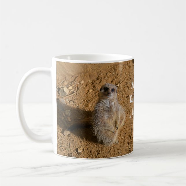 Taza De Café Gabinete Meerkat, Parque Drusillas (Izquierda)