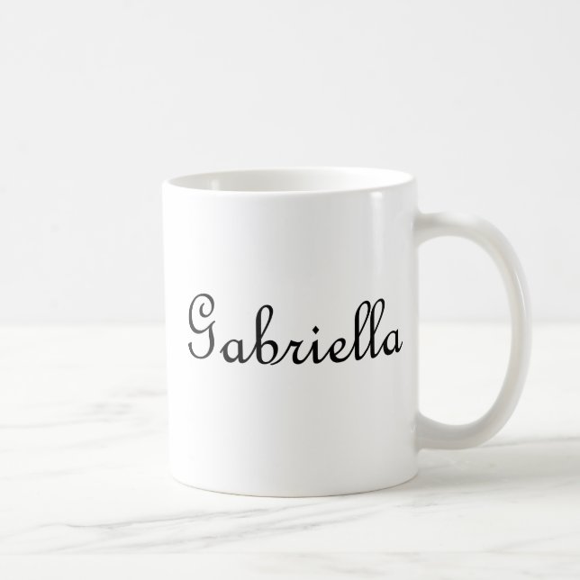Taza De Café Gabriela (Derecha)