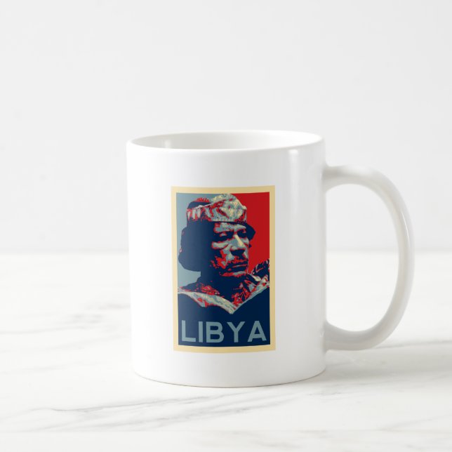 Taza De Café Gaddafi - Libia (Derecha)