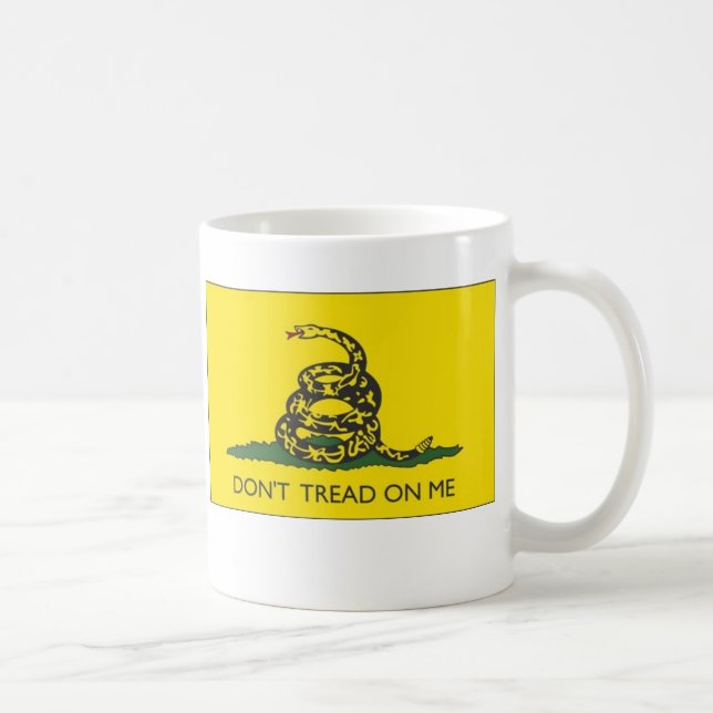 Taza De Café GADSDEN FLAG mug (Derecha)