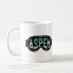 Taza De Café Gafas Aspen Snowmass regalos de la estación de esq