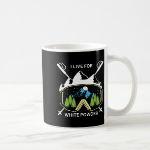 Taza De Café Gafas de esquí retro para snowboard vintage años 8