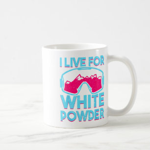 Taza De Café Gafas de esquí y snowboard retro vintage años 80 9